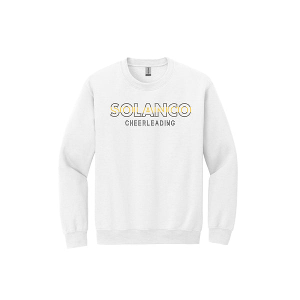 Solanco Cheer Crewneck with Rhinestones
