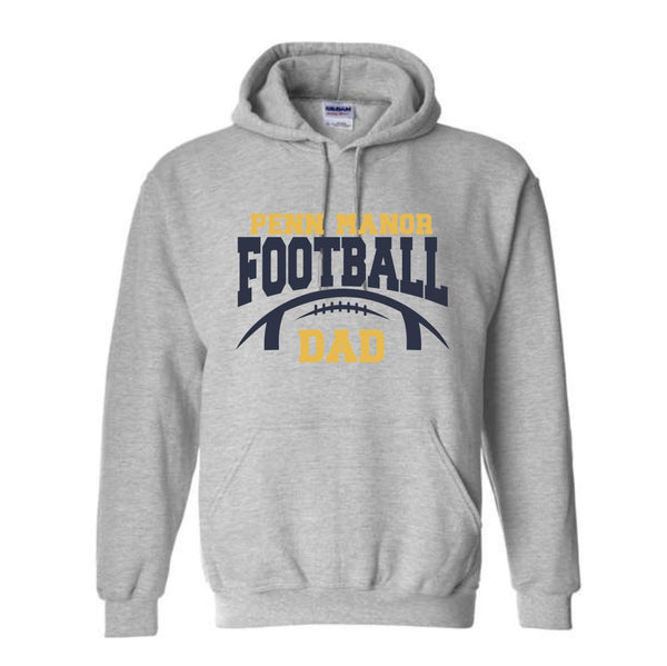 PM Football Dad Hoodie