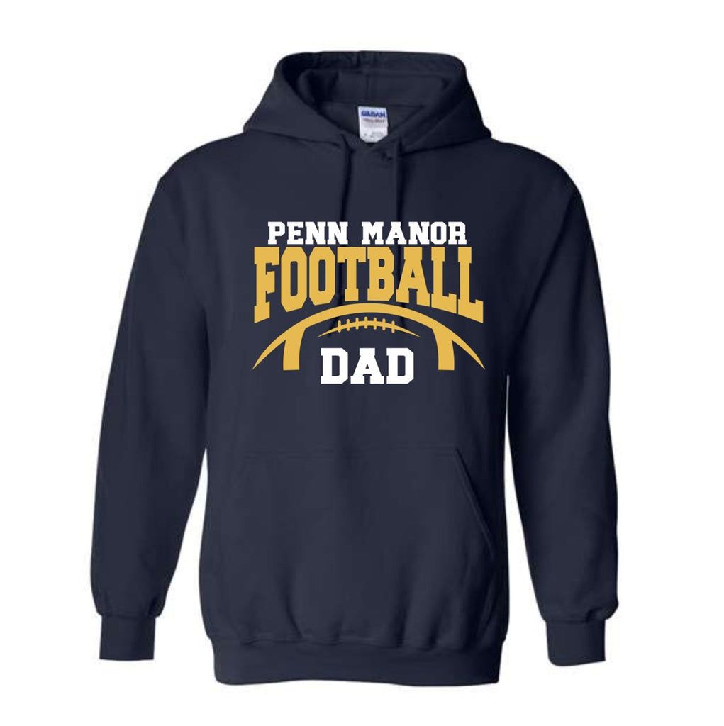 PM Football Dad Hoodie