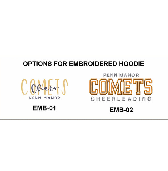 PMJC Embroidered Cheer Hoodie