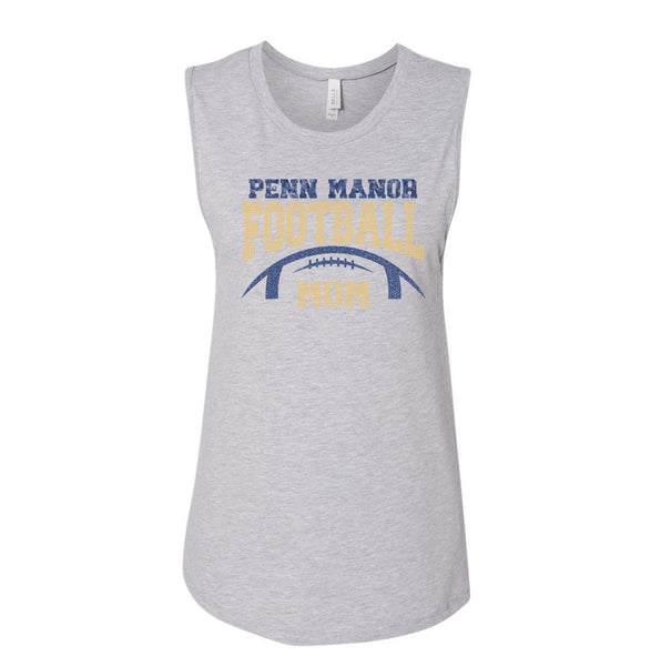 PM Football Mom Sparkle Tank