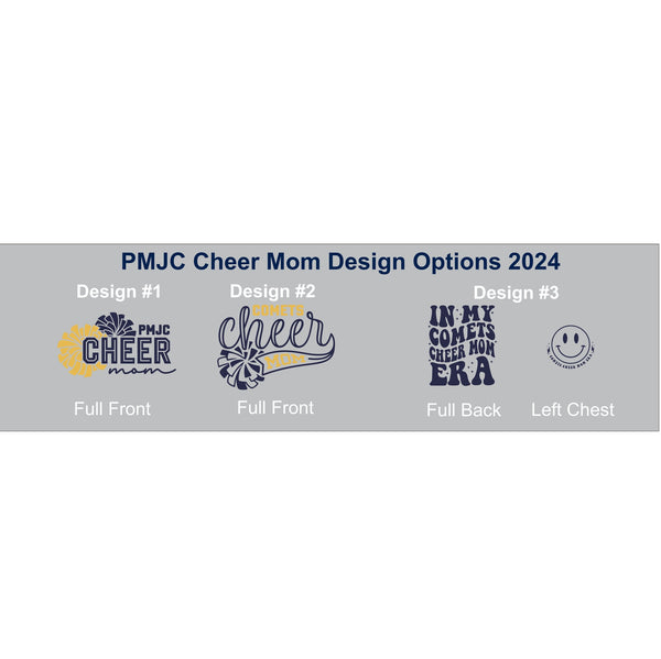 PMJC Cheer Mom Tee Shirt