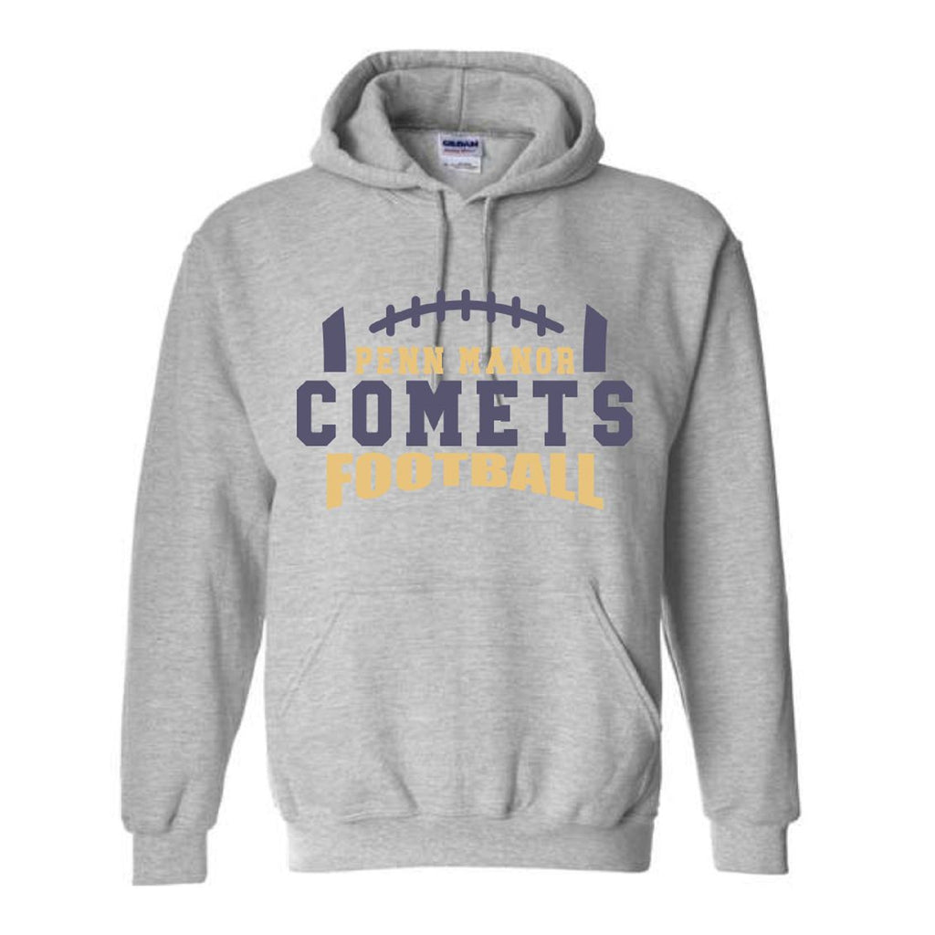 PMJC Printed Football Hoodie