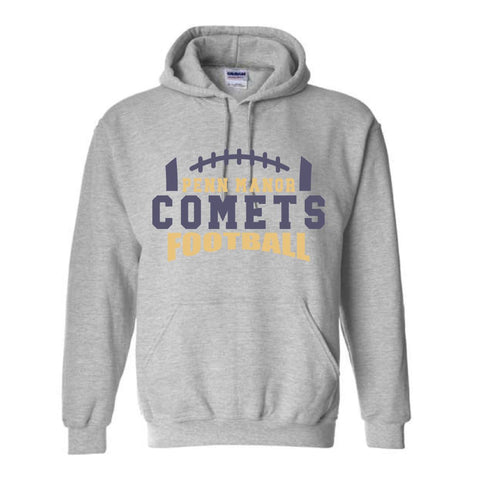 PMJC Printed Football Hoodie