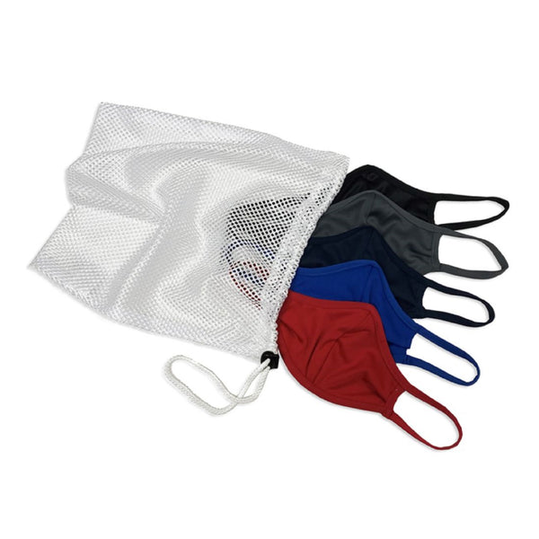 Five Face Mask Pack with Laundry Bag
