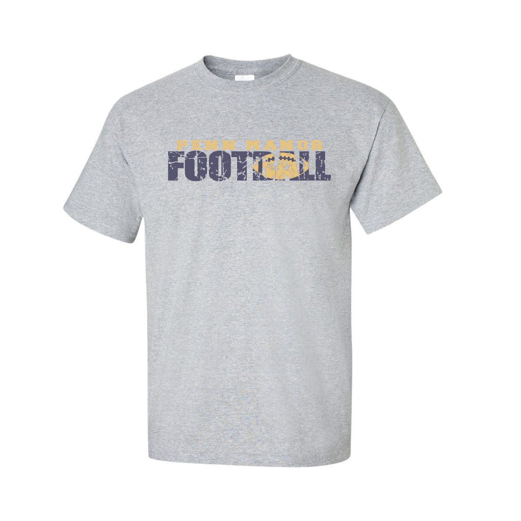 PMJC Football Distressed T-Shirt