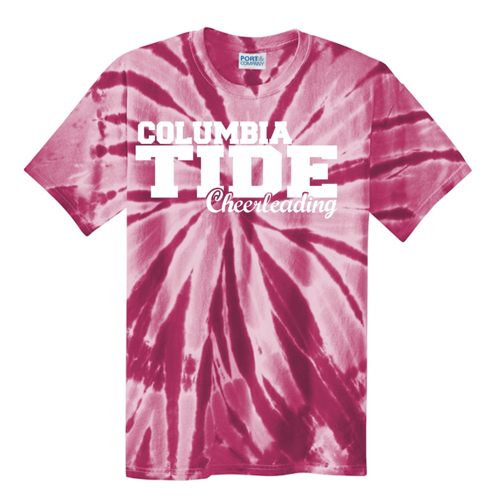 Columbia Cheer Tie Dye