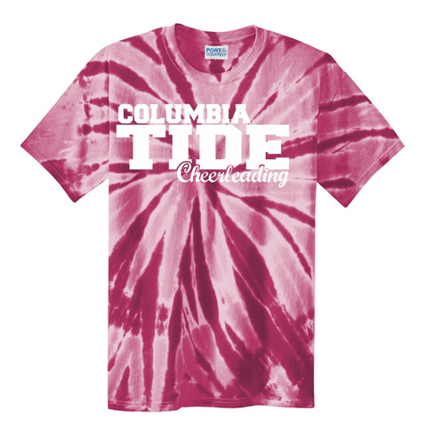 Columbia Cheer Tie Dye