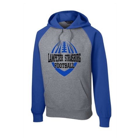 LS Football Colorblock Hoodie