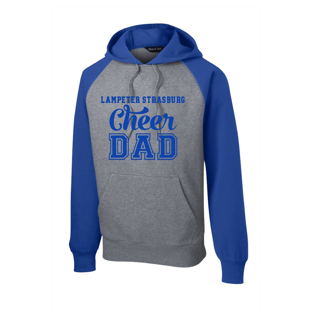 LS Cheer Dad Colorblock Hoodie