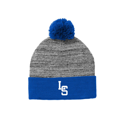 LS Pom Pom Beanie