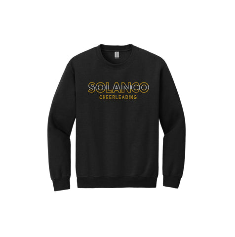 Solanco Cheer Crewneck with Rhinestones