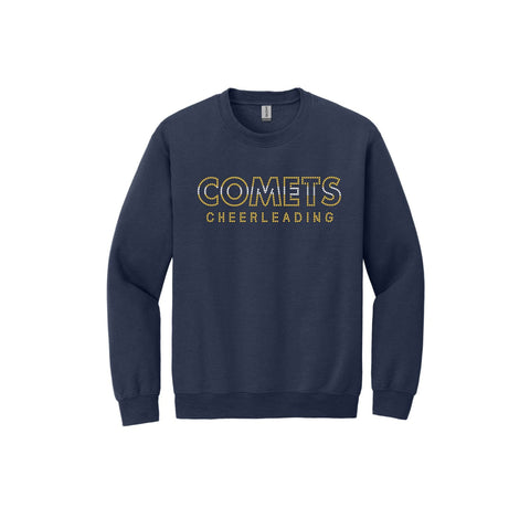 PMJC Rhinestone Cheerleading Crewneck