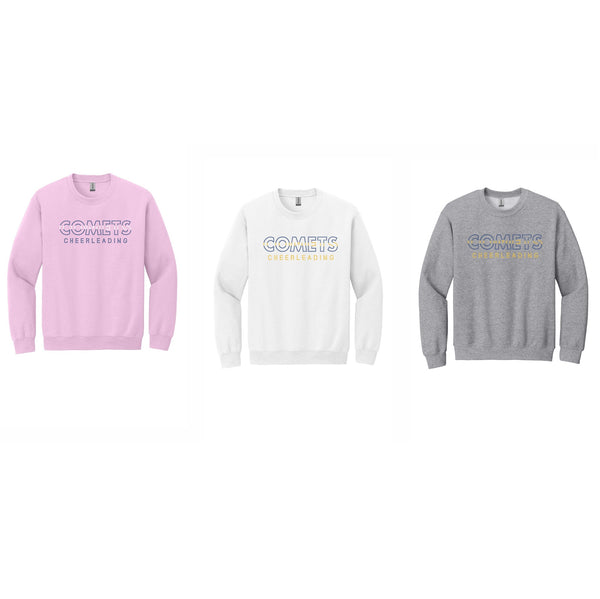 PMJC Rhinestone Cheerleading Crewneck