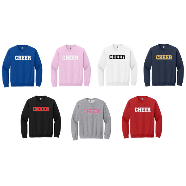 Rhinestone Cheer Crewneck