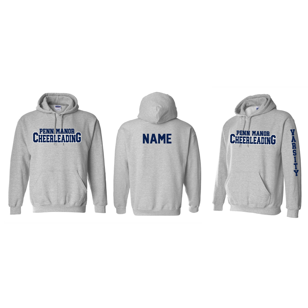 PMHS Varsity Cheer Grey Hoodie