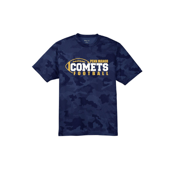 PMJC Football CamoHex Tee