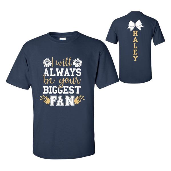 PMJC Cheer Biggest Fan T-Shirt