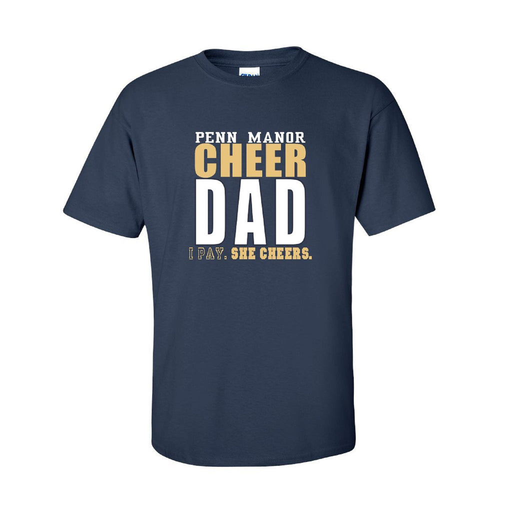 PMJC Cheer Dad T-Shirt