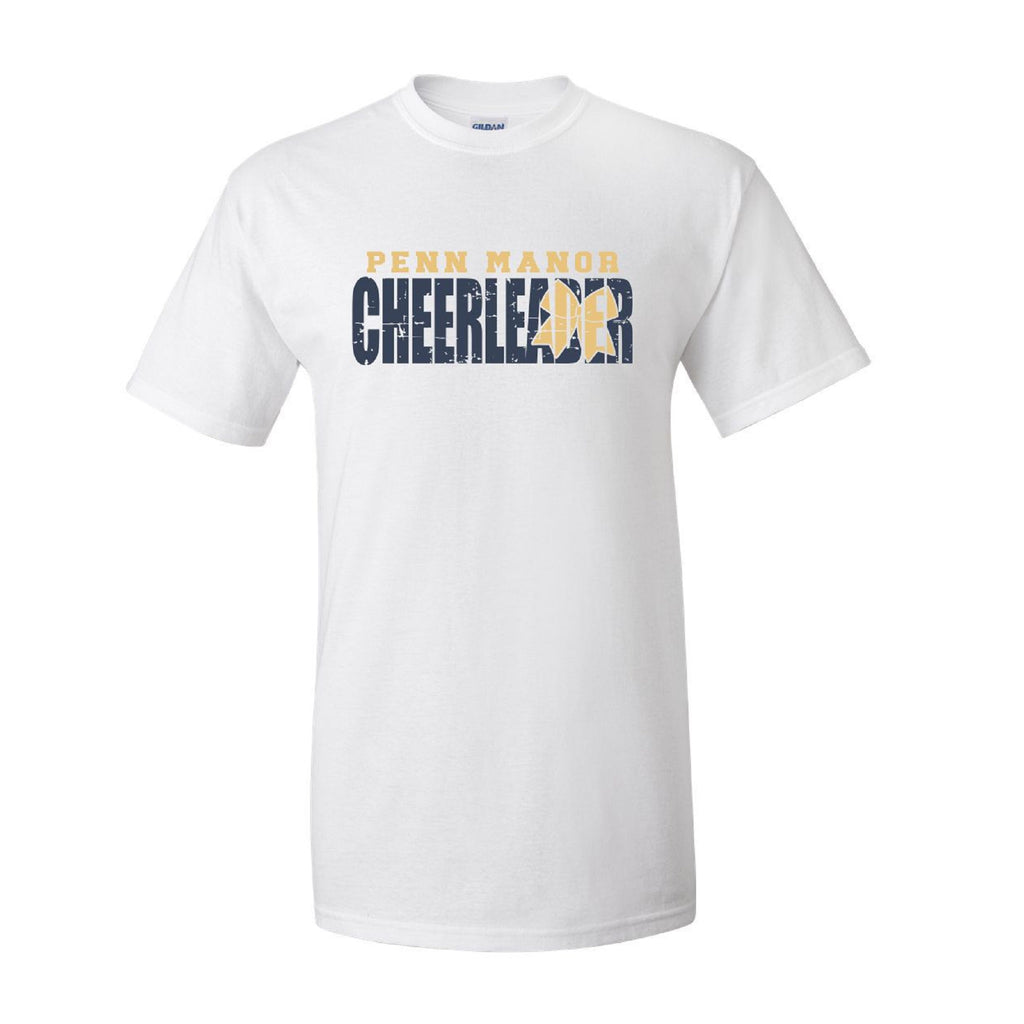 PMJC Cheerleader Distressed T-Shirt