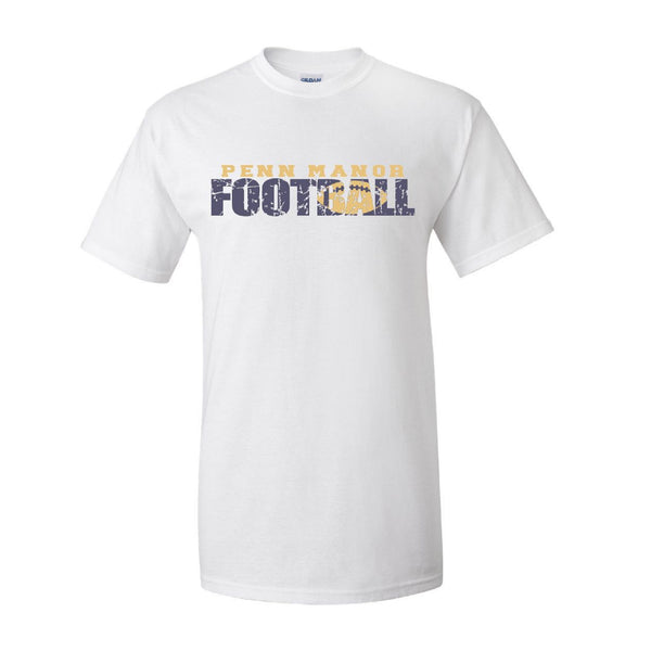 PMJC Football Distressed T-Shirt