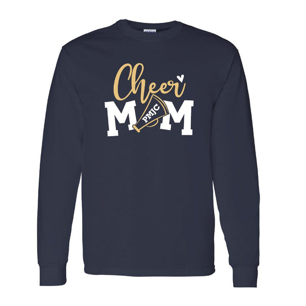 PMJC Cheer Mom Long Sleeve T-Shirt
