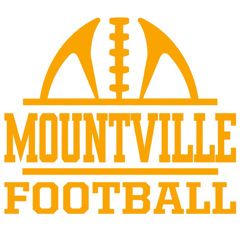 Mountville Football Car Decal